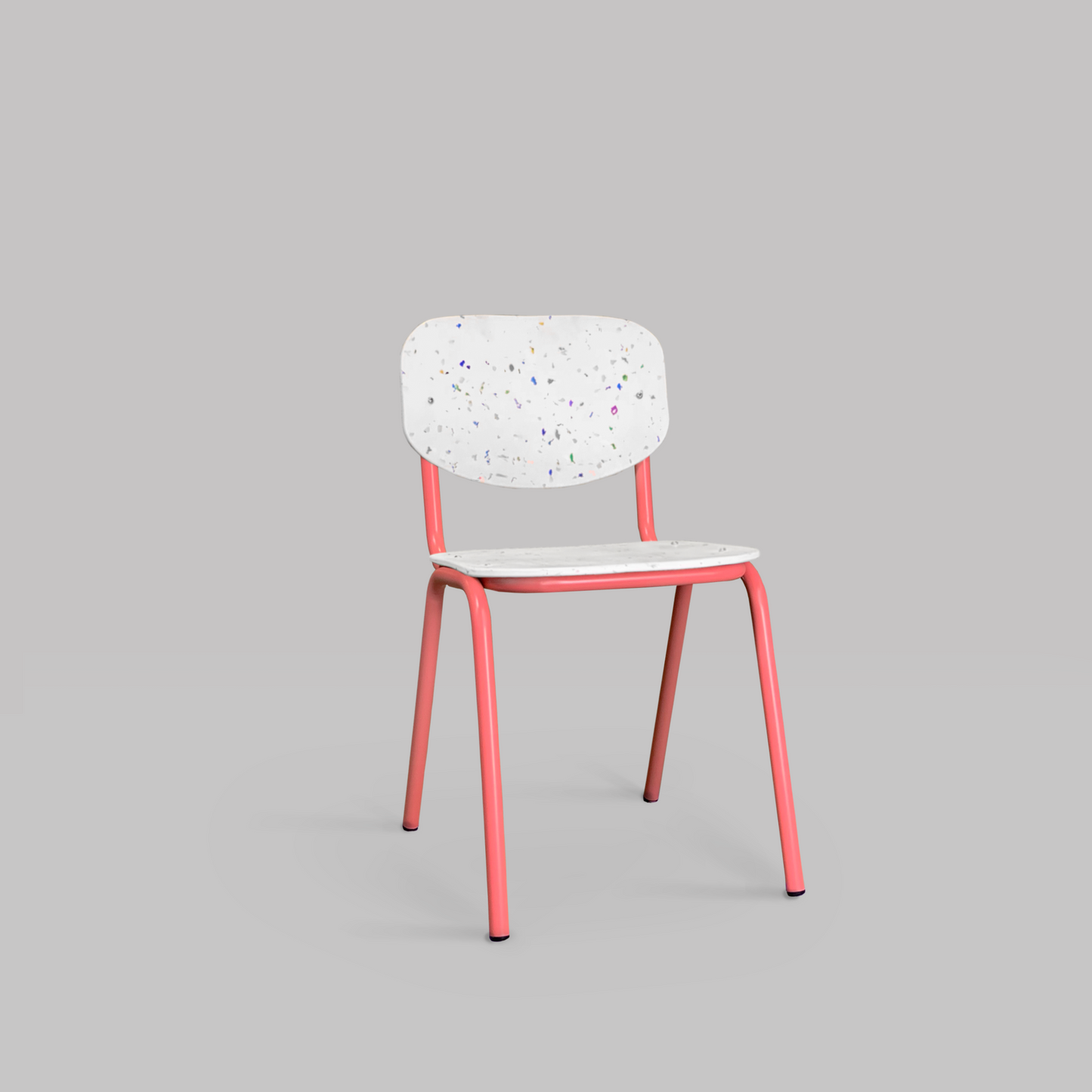 ADAGIO- LA CHAISE UPCYCLEE ROSEE - Assise et dossier FLOREAL