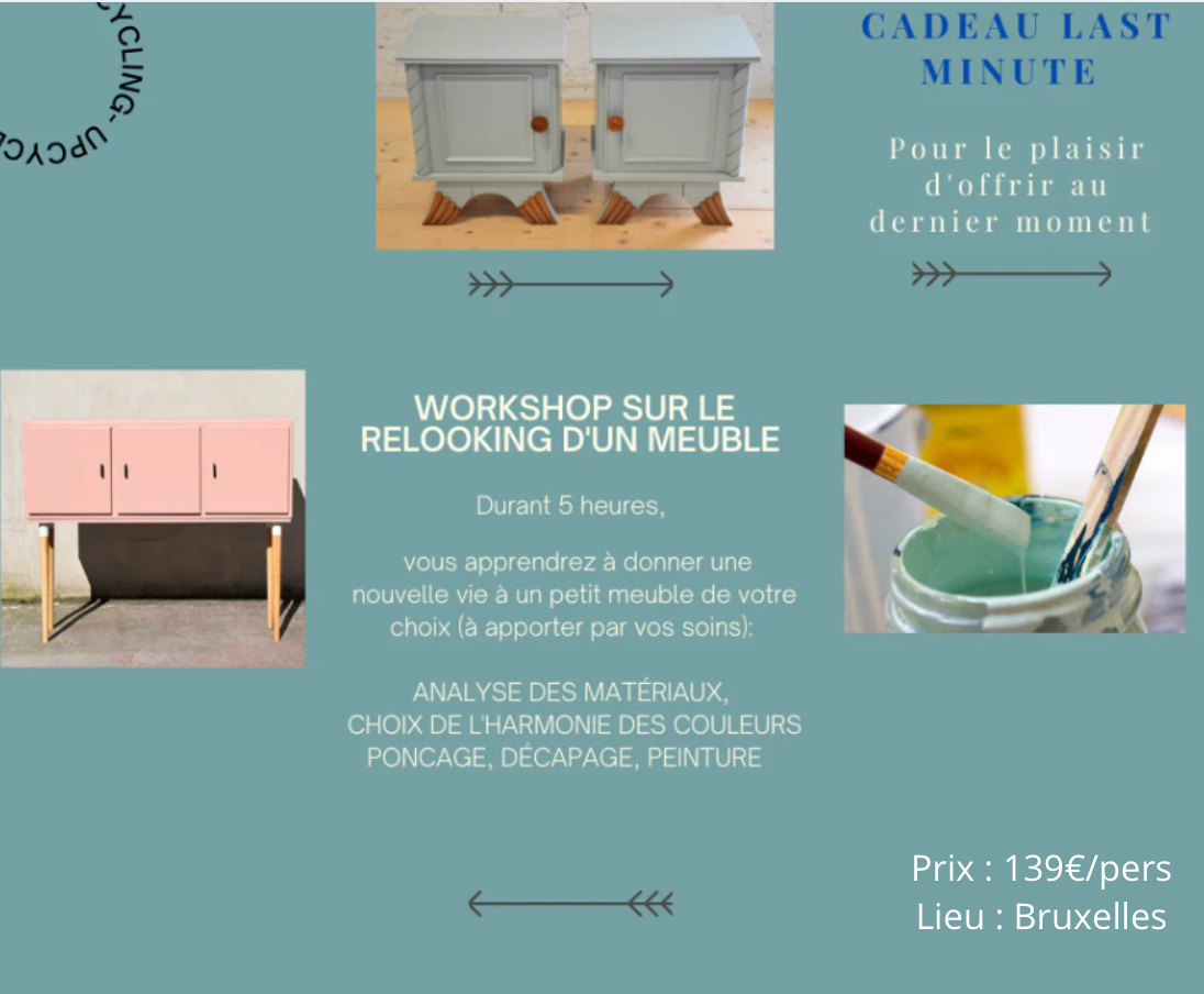 WORKSHOP RELOOKING MEUBLES