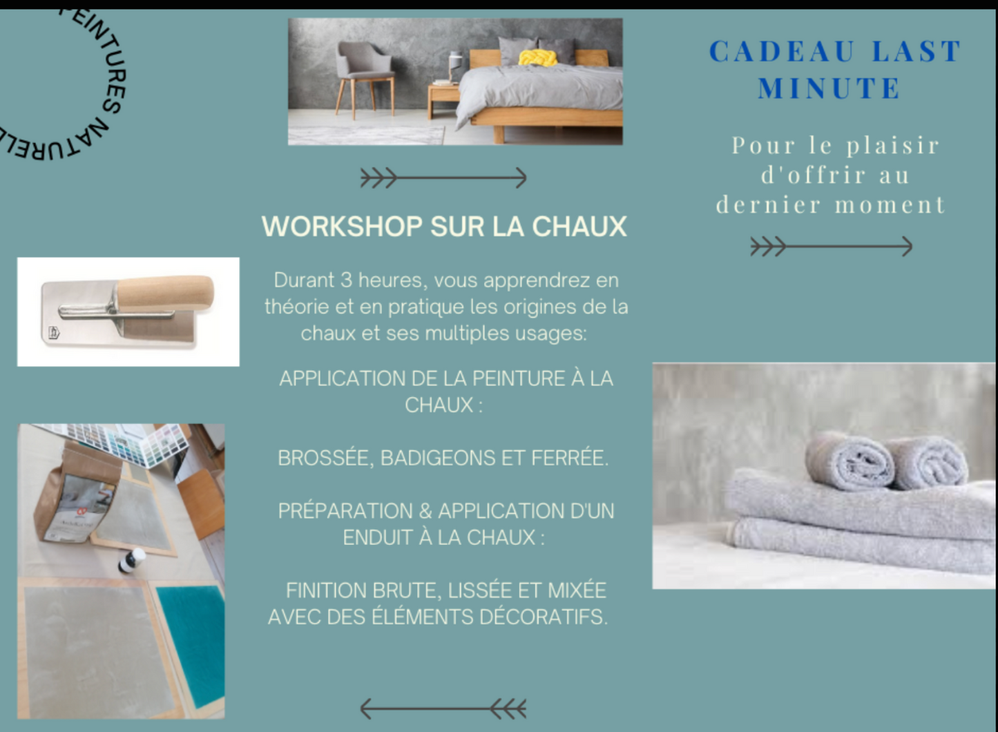 WORKSHOP CHAUX & ENDUITS