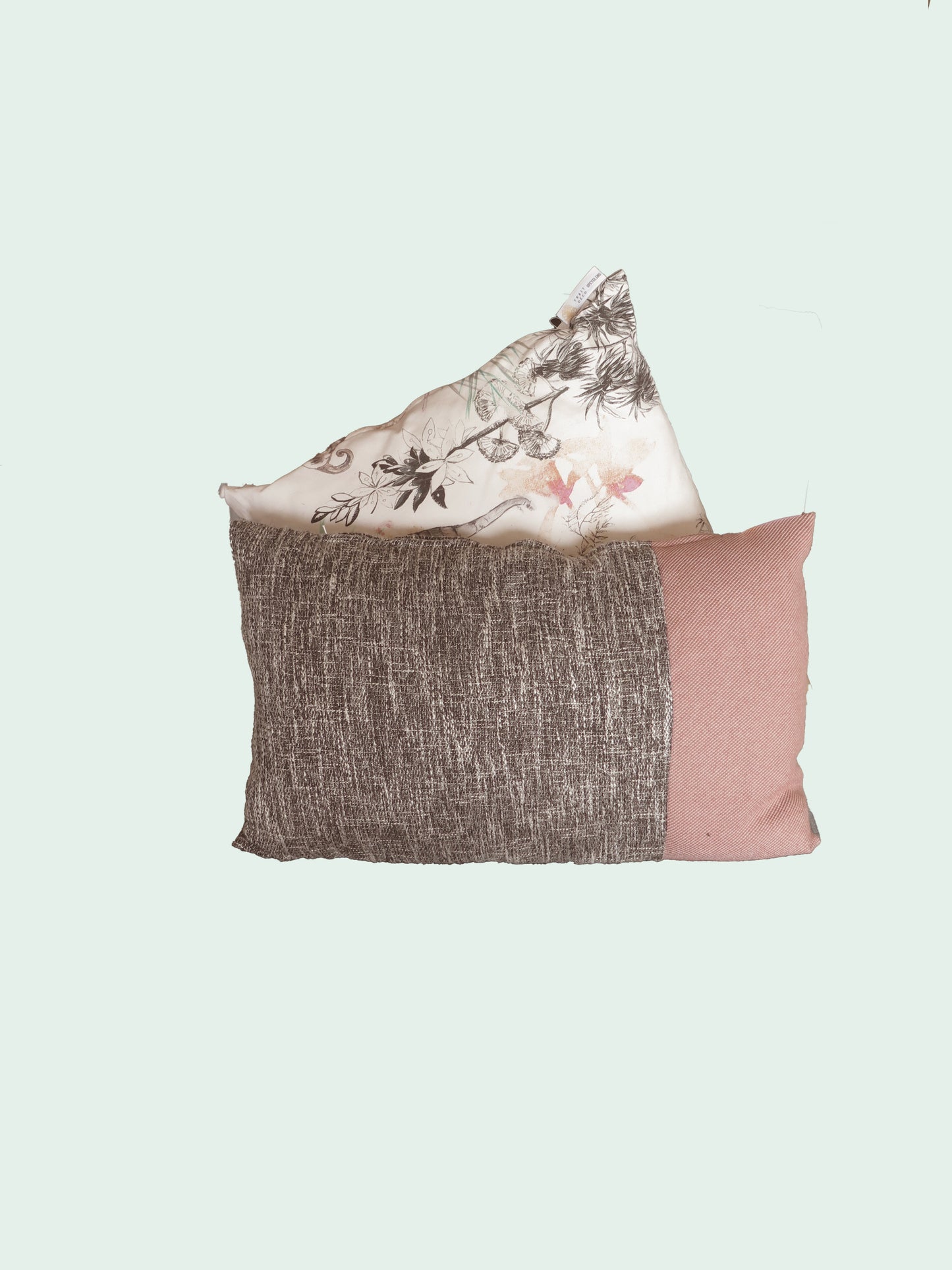 Dualita gris chiné et rose