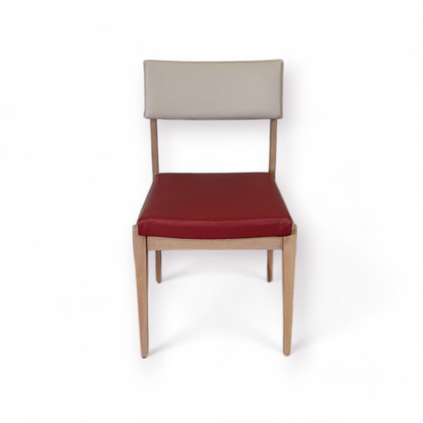 YOURI - TRIO DE CHAISES VINTAGES CUIR