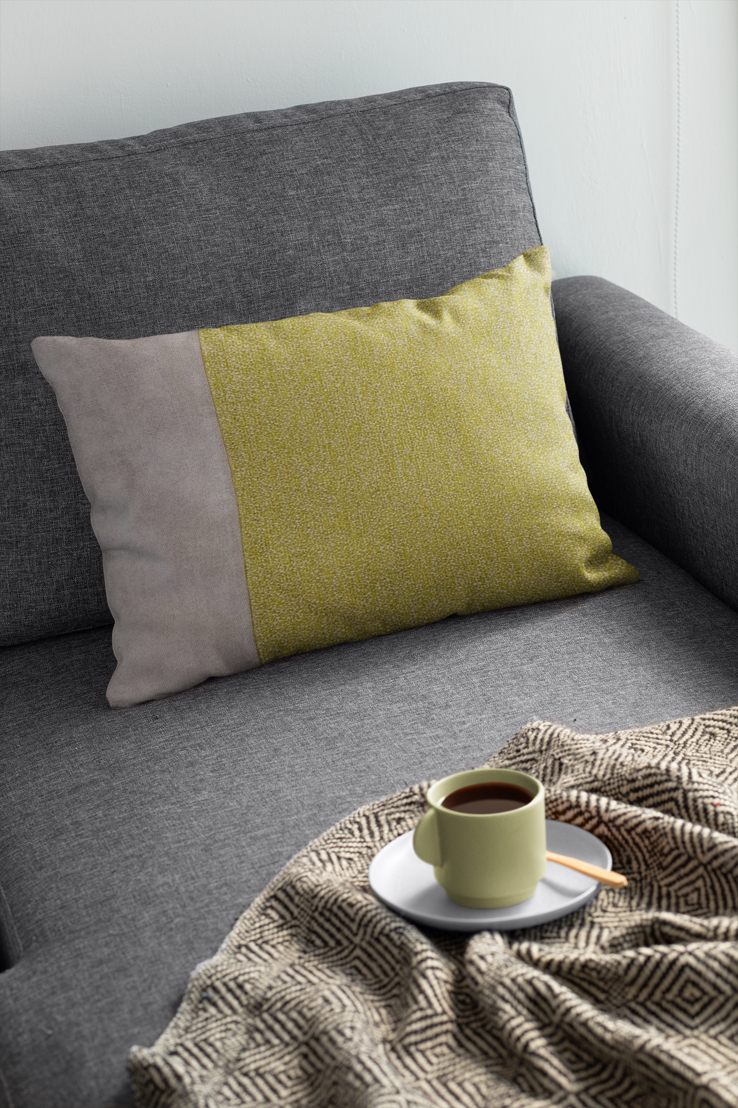 dualita jaune velour beige