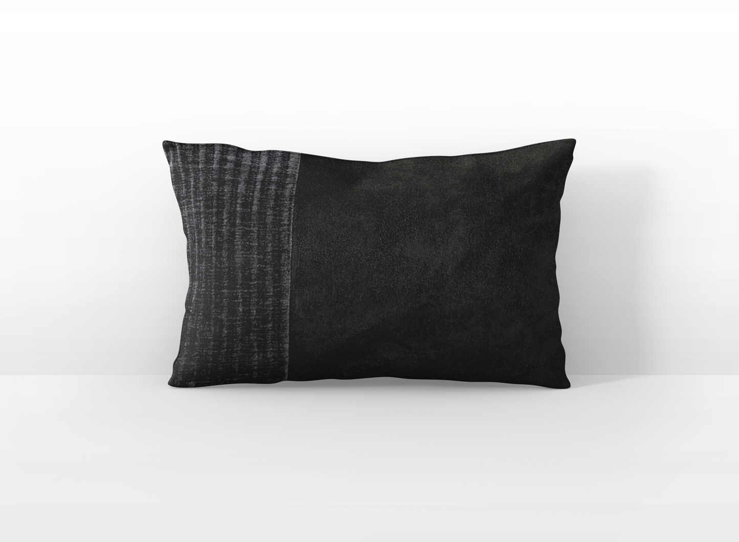 dualita velvet gray and linen beige