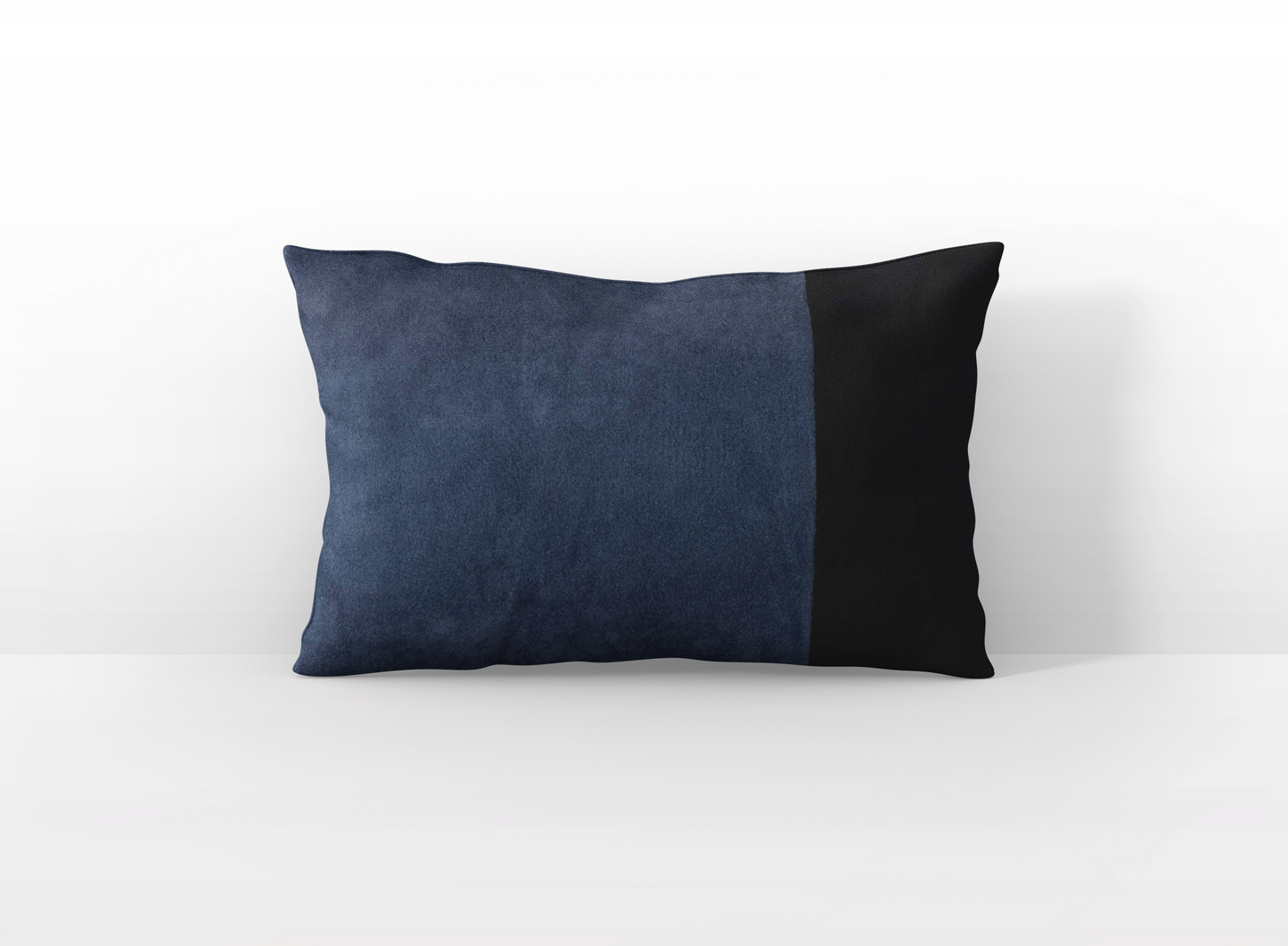 dualita velour & velour cotelé bleu