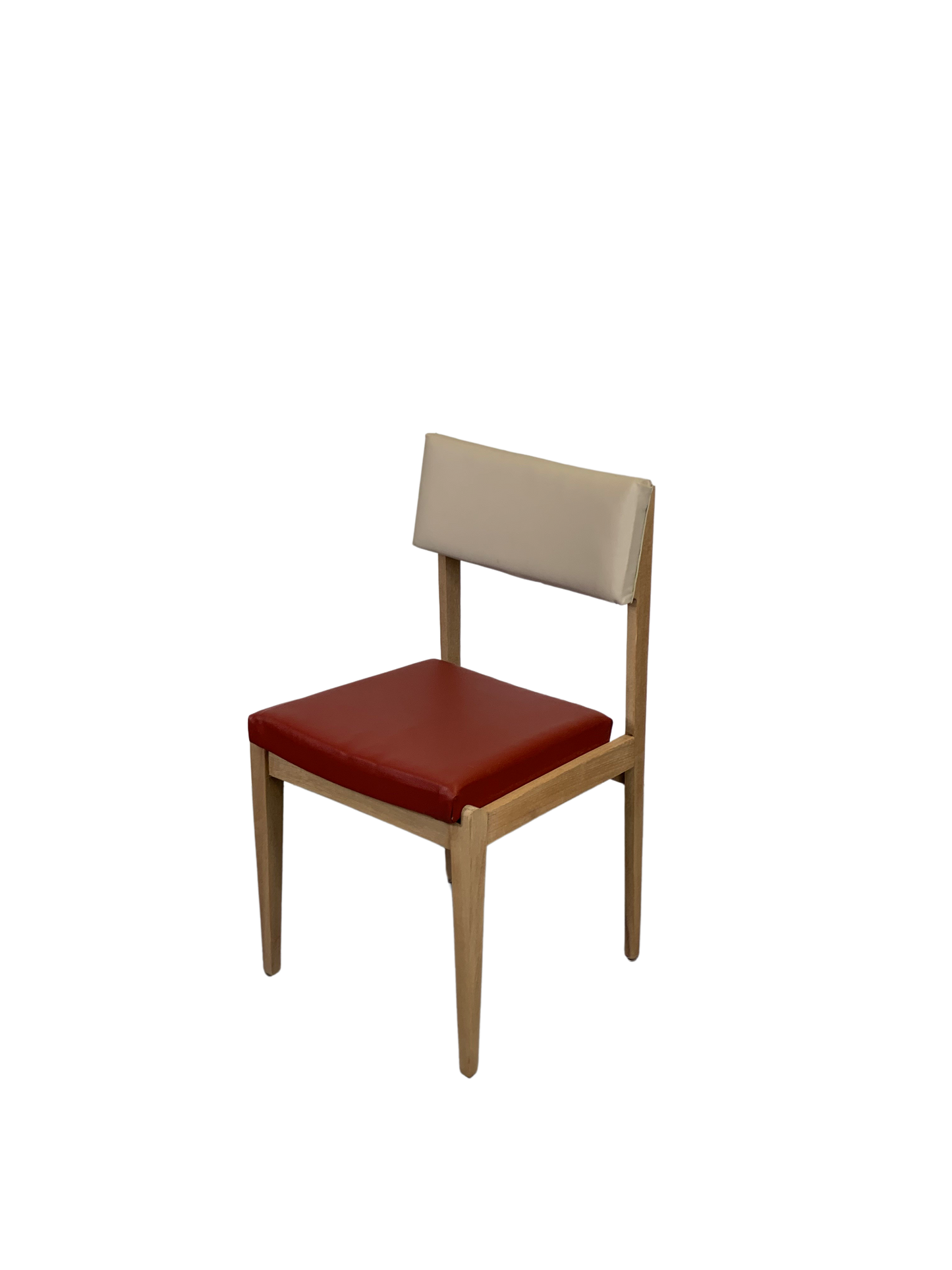 YOURI - TRIO DE CHAISES VINTAGES CUIR