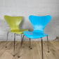 YOURI - TRIO OF VINTAGE LEATHER CHAIRS