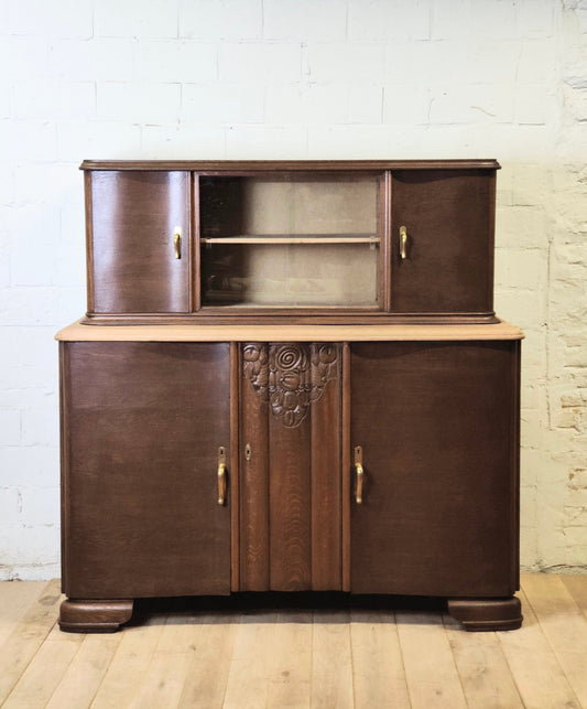 Buffet deux corps Art Deco
