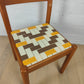 CHAISE SCANDINAVE en sangles