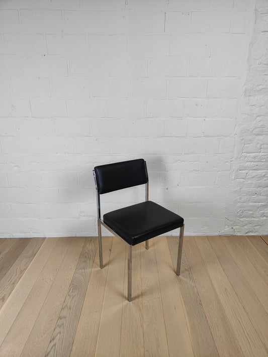 CHAISE VINTAGE CUIR