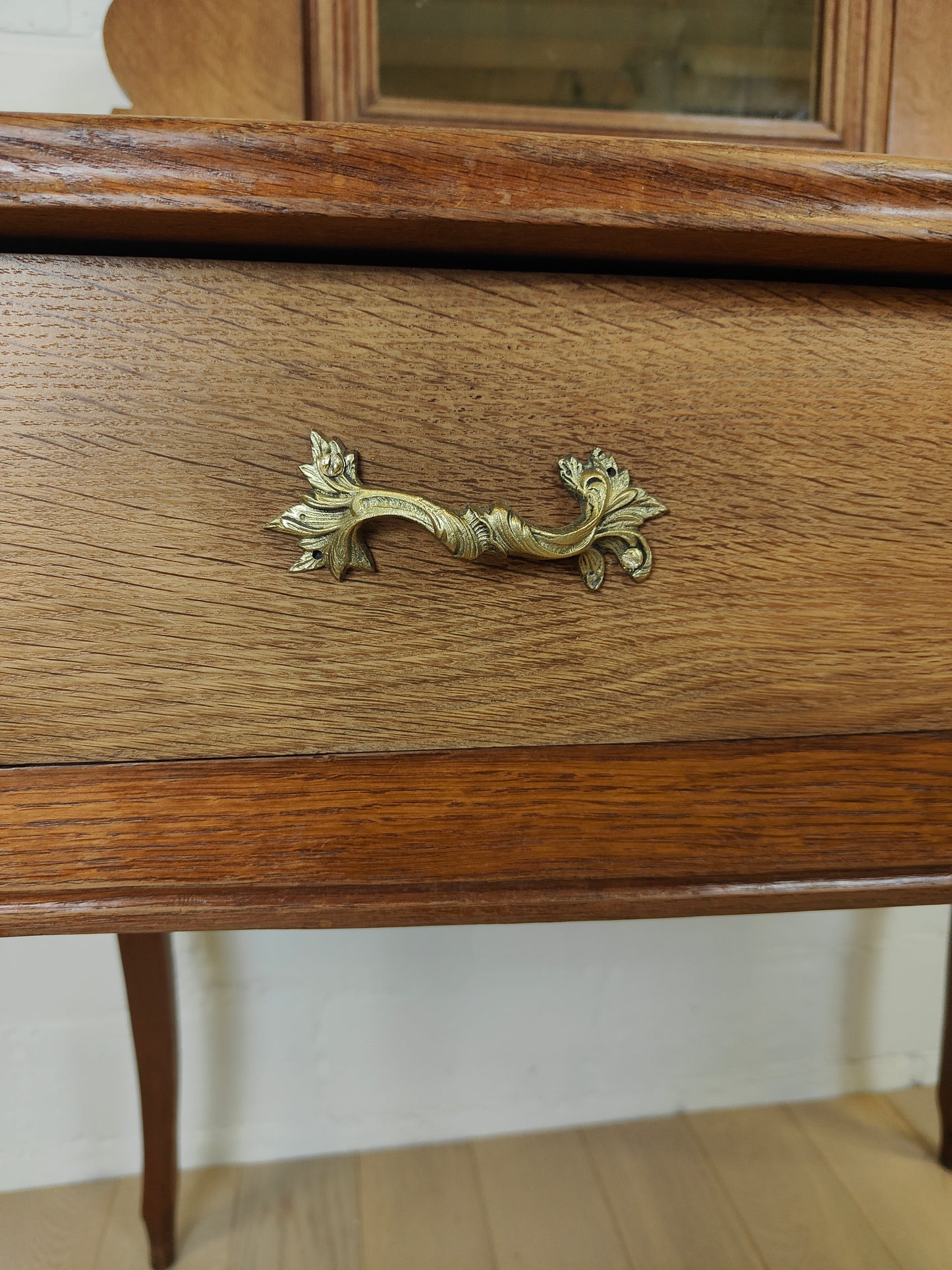 COIFFEUSE VINTAGE BOIS MASSIF