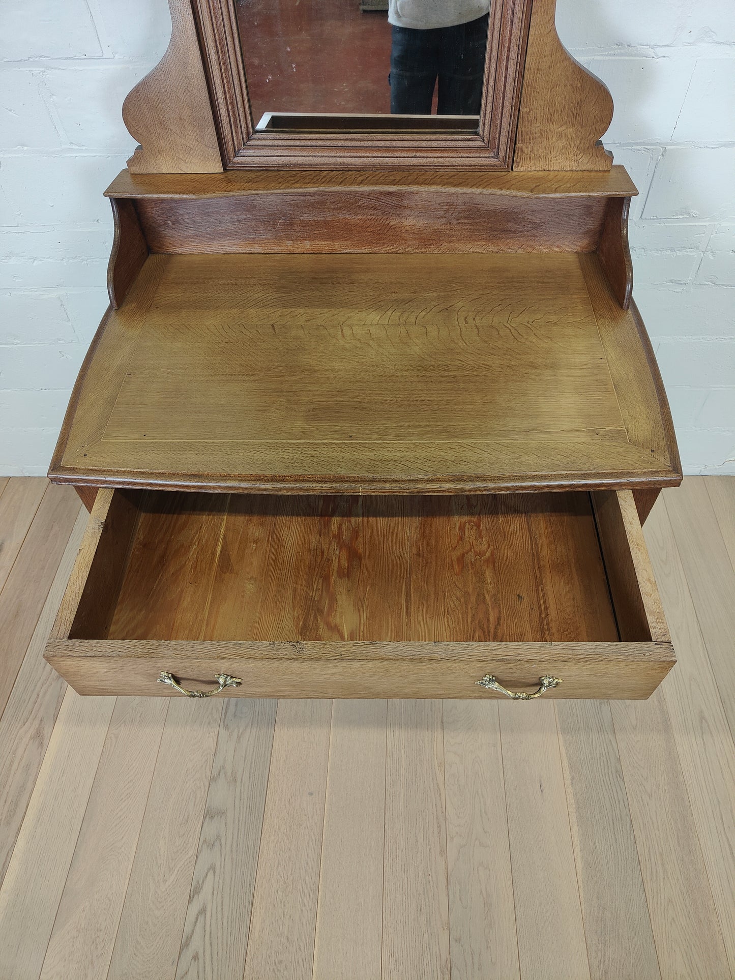 COIFFEUSE VINTAGE BOIS MASSIF
