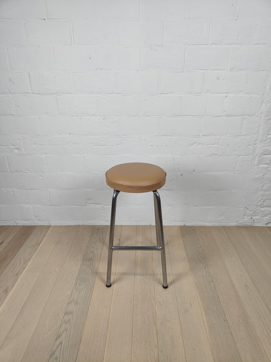 TABOURET DE BAR CUIR