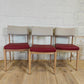 YOURI - TRIO DE CHAISES VINTAGES CUIR