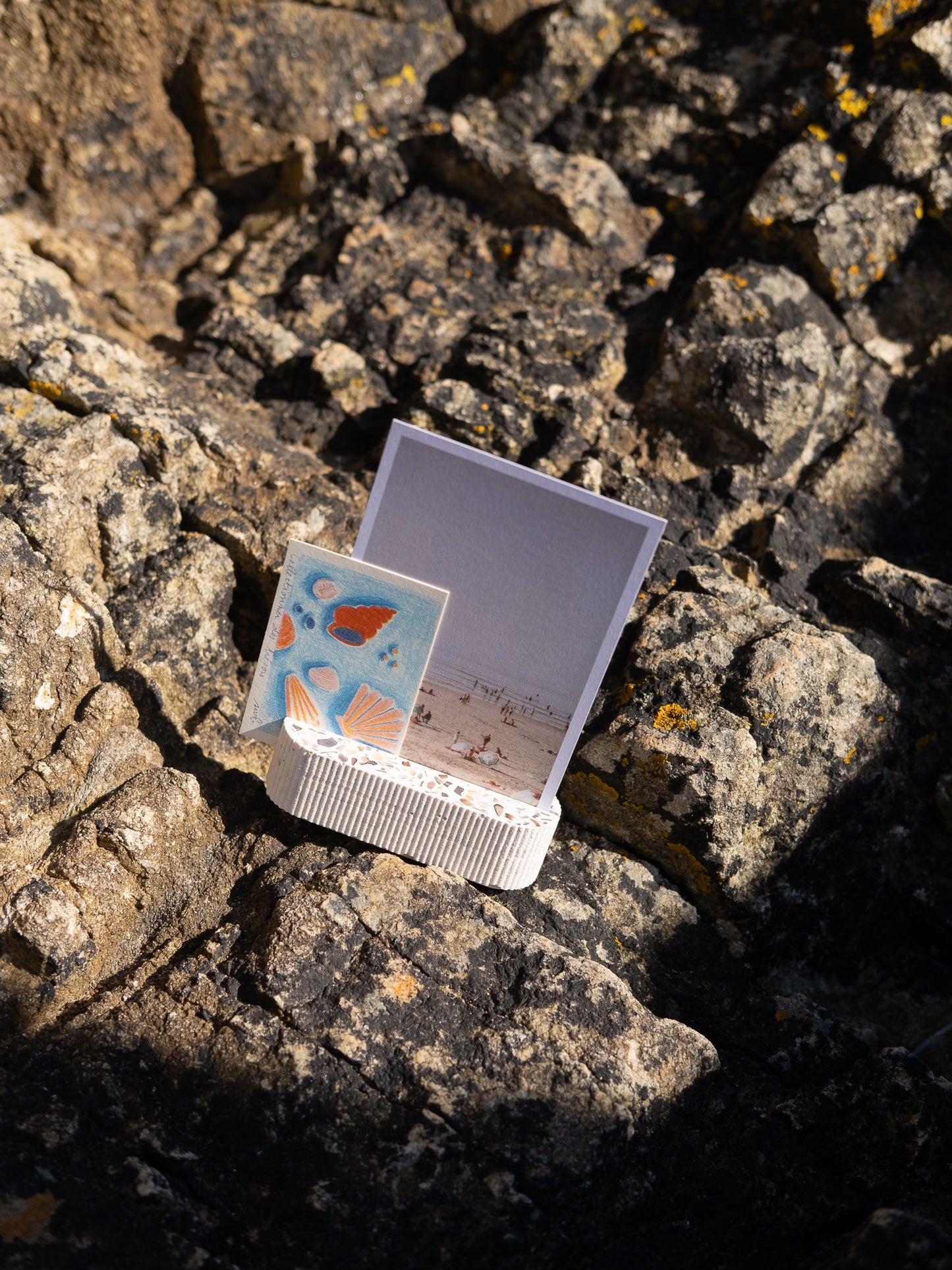 Porte photo COLOSSE Blanc