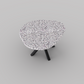 YABBY - TABLE D'APPOINT OU DE SALON -  COLLECTION COQUILLAGE-