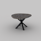 YABBY - TABLE D'APPOINT OU DE SALON -  COLLECTION COQUILLAGE- Tablette noire moules