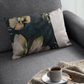 dualita flowers velour bleu